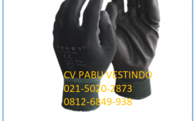 Sarung Tangan Nylon Palm Fit Comet Cg 805 Bk