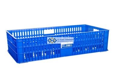 Box Container Gelas Berlubang Green Leaf 2196L