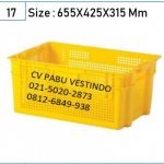2306 Keranjang Container Berlubang Rabbit 2306 Keranjang Container Serbaguna