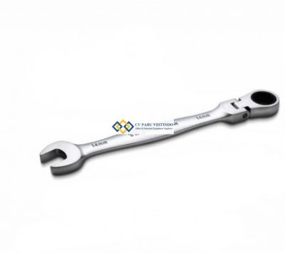 Kunci Ring Pas Ratchet Felxible Size 14 mm