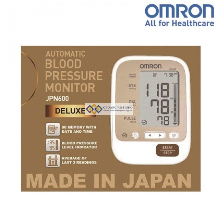 OMRON Automatic Blood Pressure Monitor JPN600 CV Pabu Vestindo