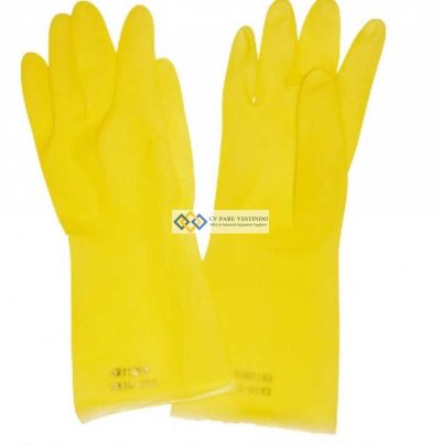 Sarung Tangan Latex Krisbow Kuning