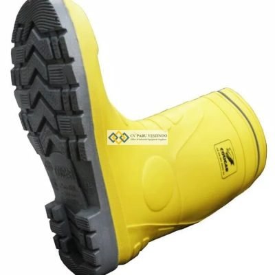 Sepatu Rubber Boot Cougar (steel toe) Yellow - Gambar 3