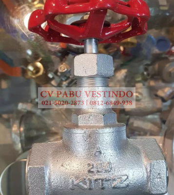 Globe Valve CI 10K 1 Inch KITZ