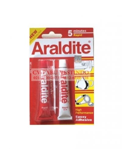 Lem Merah 5 menit Araldite