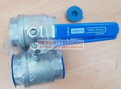 Ball Valve Type 2 Pc 1/2 Inch Sankyo