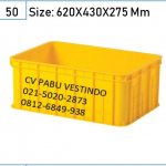 Rabbit 2055 Container Box Keranjang Rapat Plastik Serbaguna