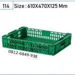 Rabbit 5006 Container Box Keranjang wadah kotak industri Berlubang Plastik Serbaguna