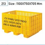 Rabbit 7909 K Container Box Keranjang Besar wadah kotak industri Berlubang Plastik Serbaguna