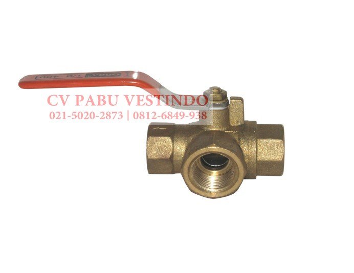 Ball Valve 3 Way Onda | CV Pabu Vestindo