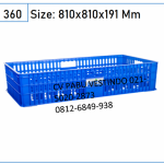Green Leaf 2196 L Box Container 50 Gelas