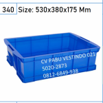 2230 Box Keranjang Container Green Leaf 2230 P Box Container Keranjang rapat Plastik Serbaguna Industri wadah