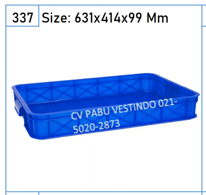 2290 Box Keranjang Container