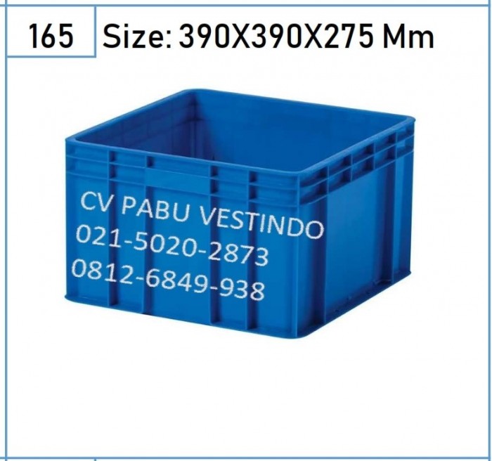 6677 Box Container Keranjang Rapat
