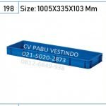 Rabbit 6687 Container Box Keranjang Rapat Plastik Kotak Wadah Serbaguna