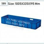 Rabbit 6688 Container Box Keranjang Rapat Plastik Kotak Wadah Serbaguna