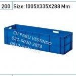 Rabbit 6689 Container Box Keranjang Rapat Plastik Kotak Wadah Serbaguna