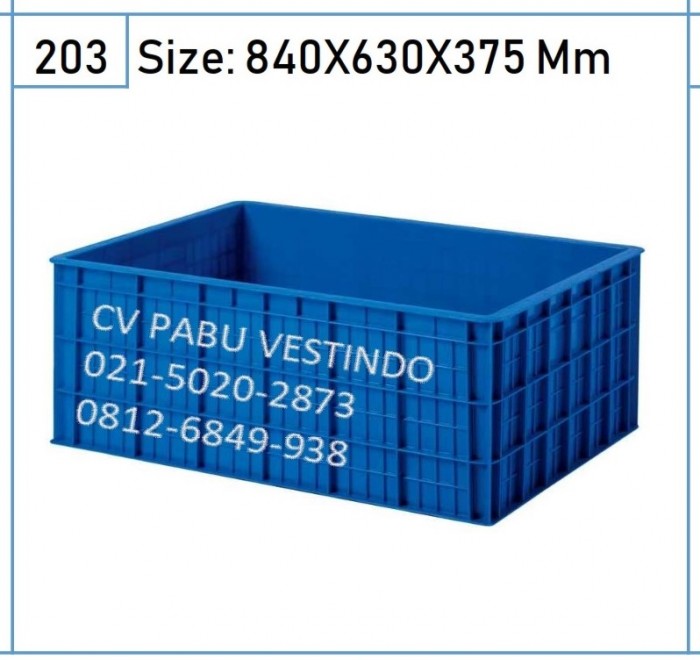 7006 Box Container Keranjang Rapat