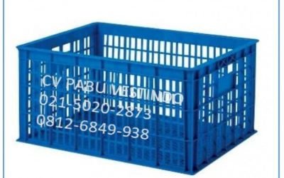 7008 Keranjang Container Berlubang Roda