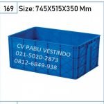 Rabbit 7033 Container Box Keranjang Rapat Plastik Kotak Wadah Serbaguna