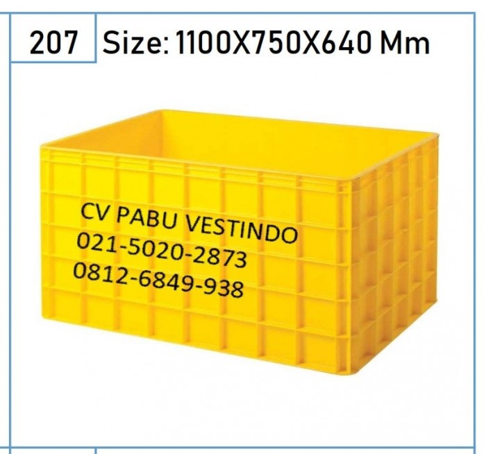 7099 Box Container Keranjang Rapat