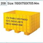 Rabbit 7099+K Container Box Keranjang Rapat Plastik Kotak Wadah Serbaguna