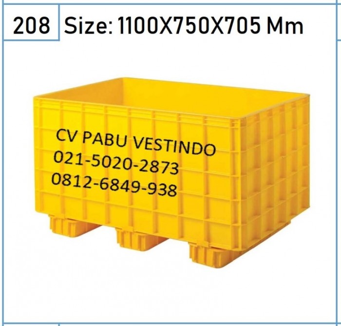 7099K Box Container Keranjang Rapat