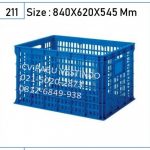 Rabbit 7908 Container Box Keranjang wadah kotak Berlubang Plastik Serbaguna