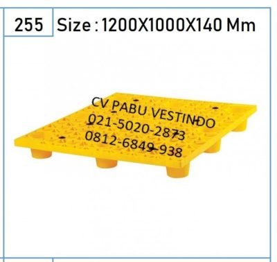 Pallet Plastik NPF-1210 4 Way Entry, Forklift, Handlift - Gambar 2