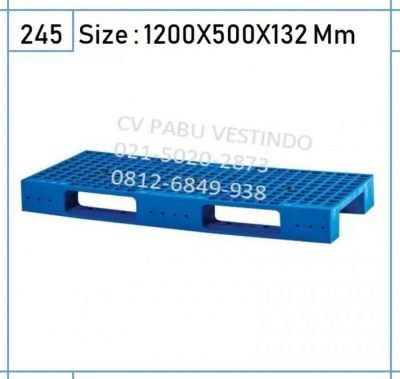 Pallet Plastik NPS-1205 2 Way Entry, Forklift - Gambar 2