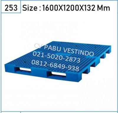 Pallet Plastik NPS-1612 4 Way Entry, Forklift, Handlift - Gambar 2