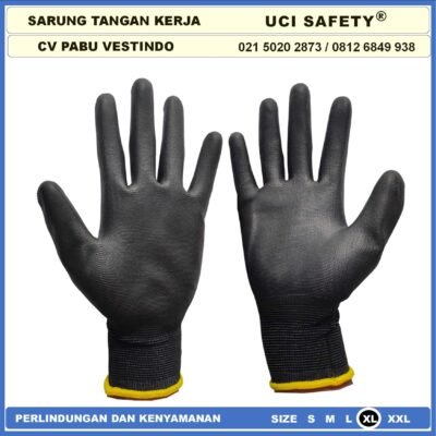 Uci Safety Sarung Tangan Static Multi Purpose Multitask Karet Kerja - Gambar 6