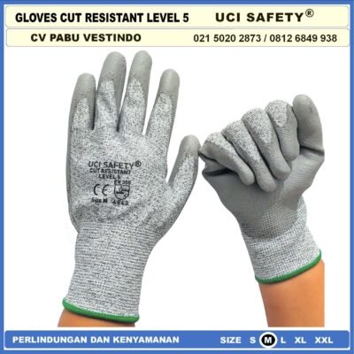 Ukuran M & L Uci Safety Mekanik, Motor, Berkebun, Bengkel, Tukang - Gambar 3