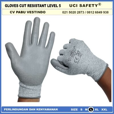 Uci Safety Sarung Tangan Anti Potong - Gambar 2