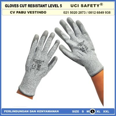 Uci Safety Sarung Tangan Anti Potong - Gambar 8