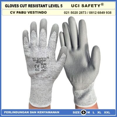 Sarung Tangan Welding las anti benda tajam - Gambar 8