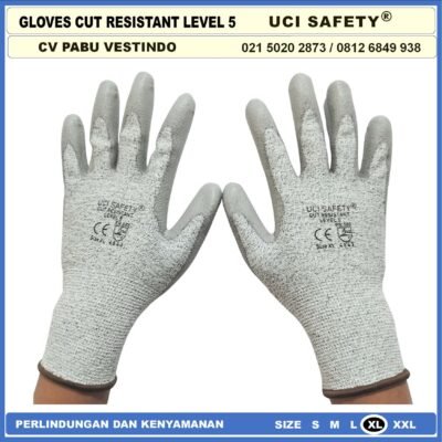 Sarung Tangan Welding las anti benda tajam - Gambar 5