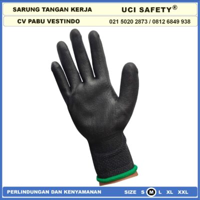 Sarung Tangan Hitam Black - Gambar 5