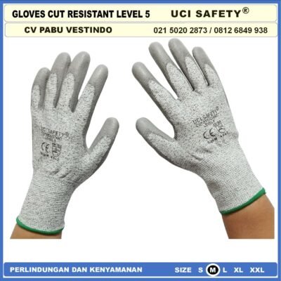 Sarung Tangan Kontruksi Welding Proyek Bengkel - Gambar 8