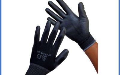 Sarung Tangan Palm Fit Dilapisi Karet Hand Gloves Pengaman kerja Karet Safety Gloves