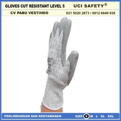 Sarung Tangan Anti Potong Anti Sayat Cut Resistant - Gambar 5
