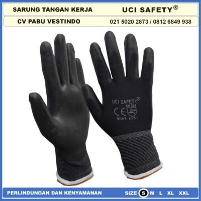 Uci Safety Sarung Tangan Static Multi Purpose Multitask Karet Kerja - Gambar 4