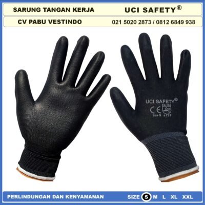 Sarung Tangan Uci Safety Bengkel otomotif Berkebun Tukang Anti Slip - Gambar 6