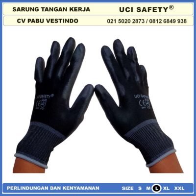 Sarung Tangan Bahan Nylon Polyester - Gambar 5