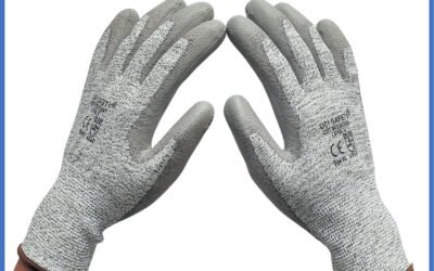 Sarung Tangan 4543 Karet Polyurethane Sarung Tangan Anti Potong Anti Sayat Cut Resistant safety Gloves Anti Benda Tajam Anti Pisau Potong Anti Gores