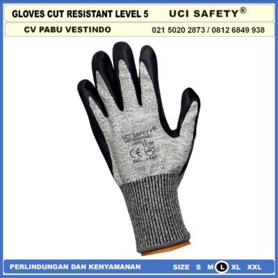 Ukuran M & L Uci Safety Mekanik, Motor, Berkebun, Bengkel, Tukang - Gambar 2
