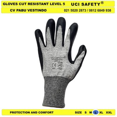 Pabrik Kaca Telapak Tangan Cutting Pisau Glove
