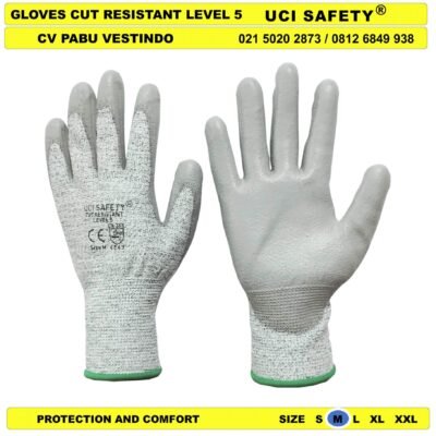 Anti Iris safety Gloves Sarung Tangan Glove - Gambar 4