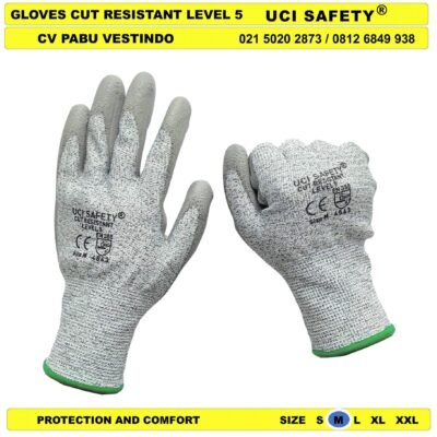 Cut Glove Anti Slip Sarung Tangan Glove