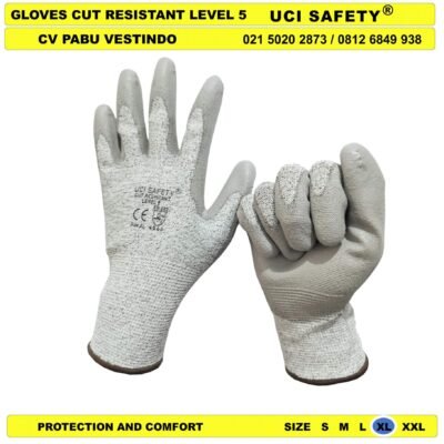 Berkebun Sarung Tangan Tukang Anti Licin Pisau Glove